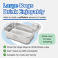 PEDAY Nonslip 304 Stainless Steel Large Dog Water Bowl