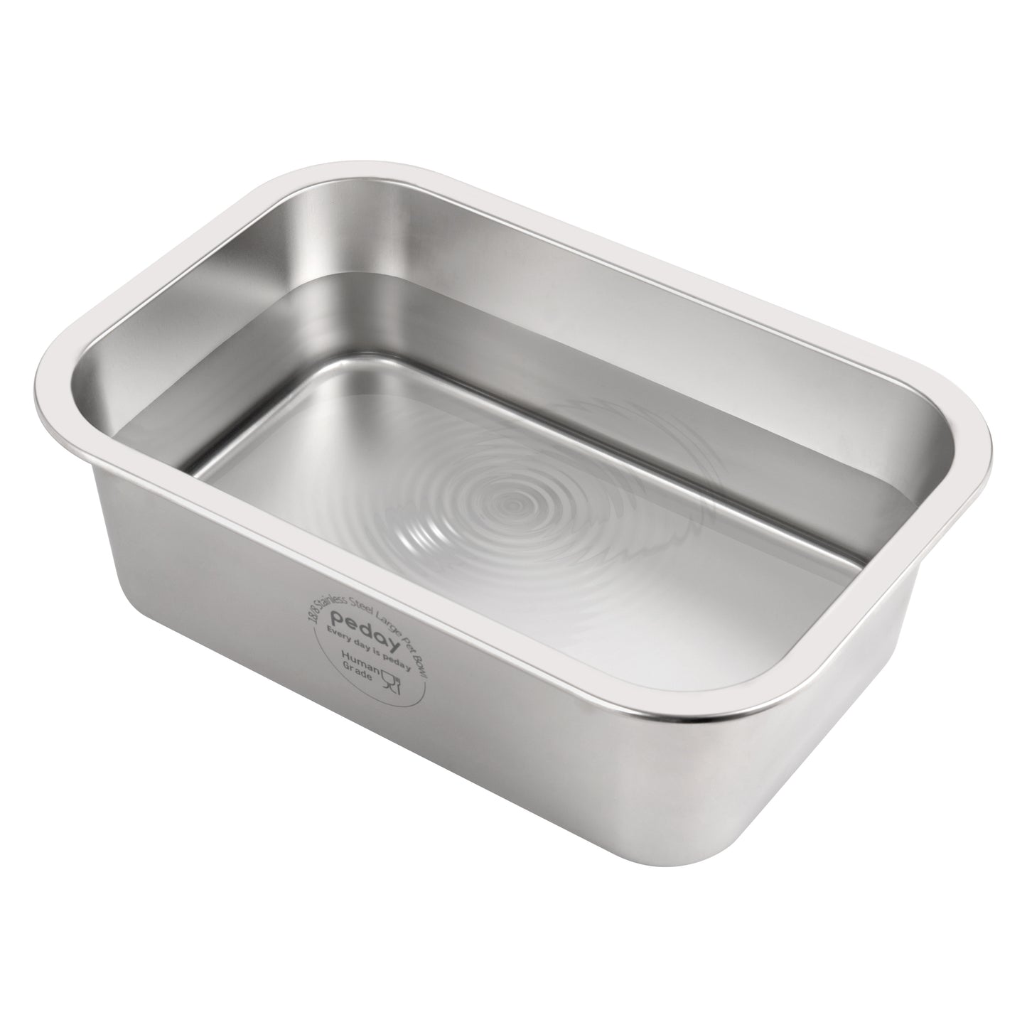 2 PCS Extra Large Dog Water Bowl outside - 2.57 Gallons Each for Large Dogs  and Multi-Pet Households - Easy to Clean, Can be Used for Water or Food